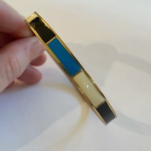 J crew color block enamel bangle!